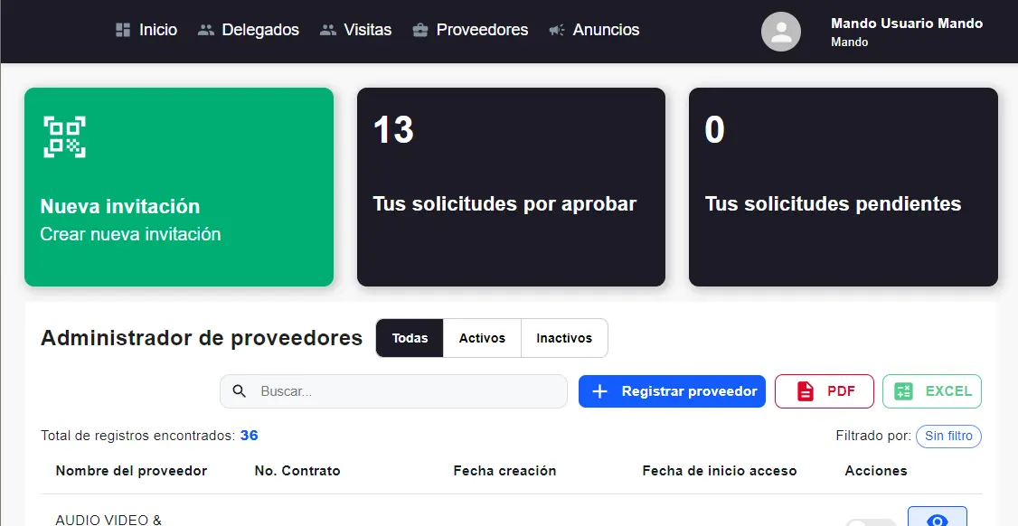 accesos